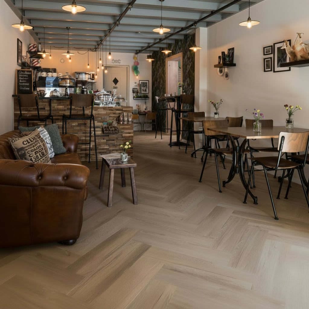 Aanvullende productfoto 3 van Douwes Dekker PVC dryback visgraat boterkoek Ultra Mat