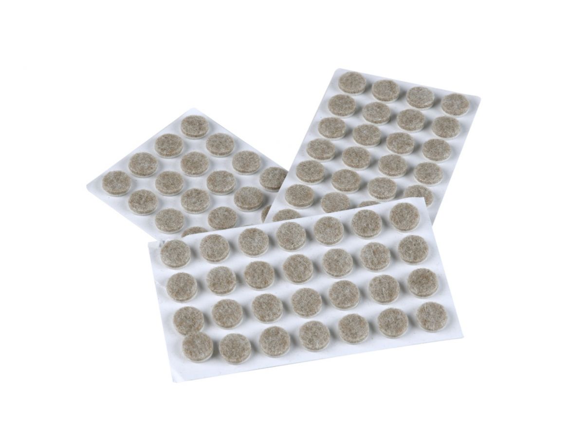 Anti-krasvilt zelfklevend Ø 10mm 84 stuks