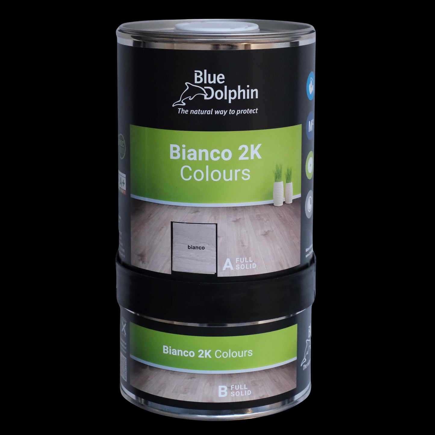 Blue Dolphin One Coat 2K Oil Bianco Space Grey