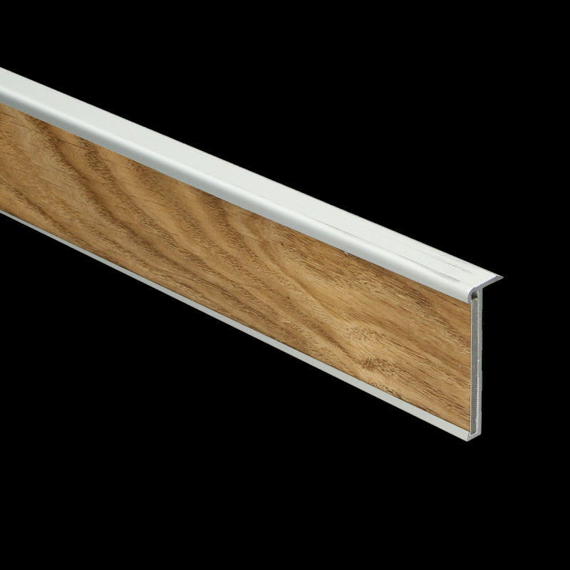 Trapneusprofiel 14 x 43mm Zilver 1,5m, per stuk