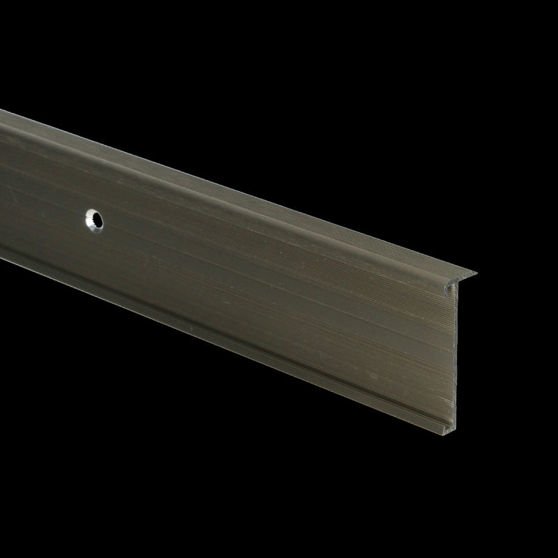 Trapneusprofiel 14 x 43mm RVS 1m, per stuk