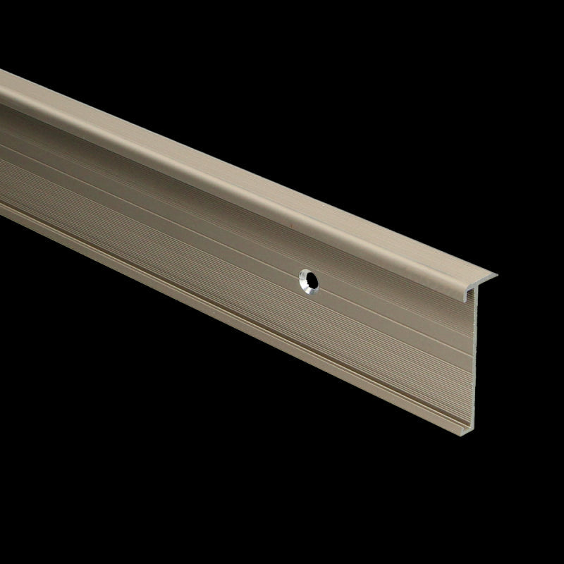 Trapneusprofiel 14 x 43mm RVS 1,5m, per stuk