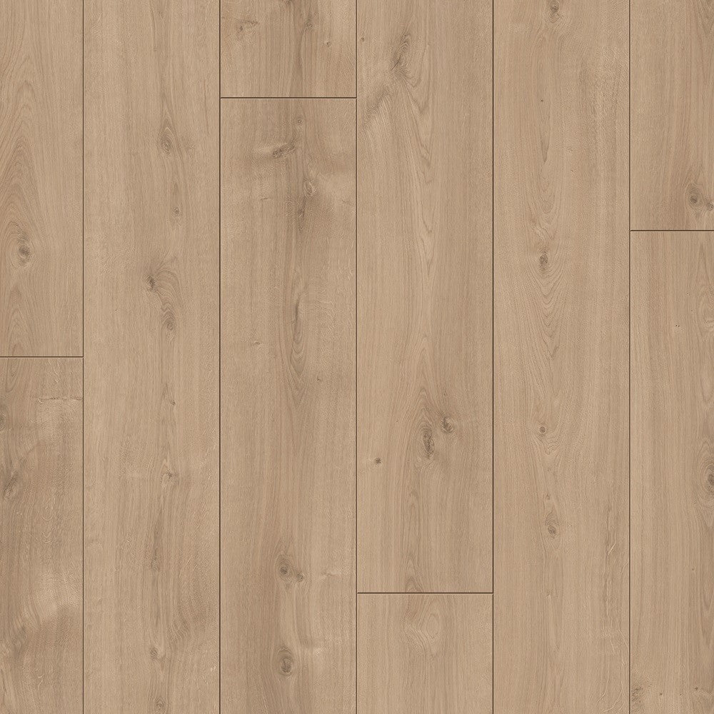 Douwes Dekker Elegant Riante Plank Jasmijn, blank eiken laminaat met rondom velling