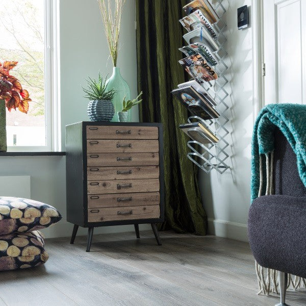 Douwes Dekker Elegant Riante Plank Lavendel, grijs eiken laminaat met rondom velling (Douwes Dekker)