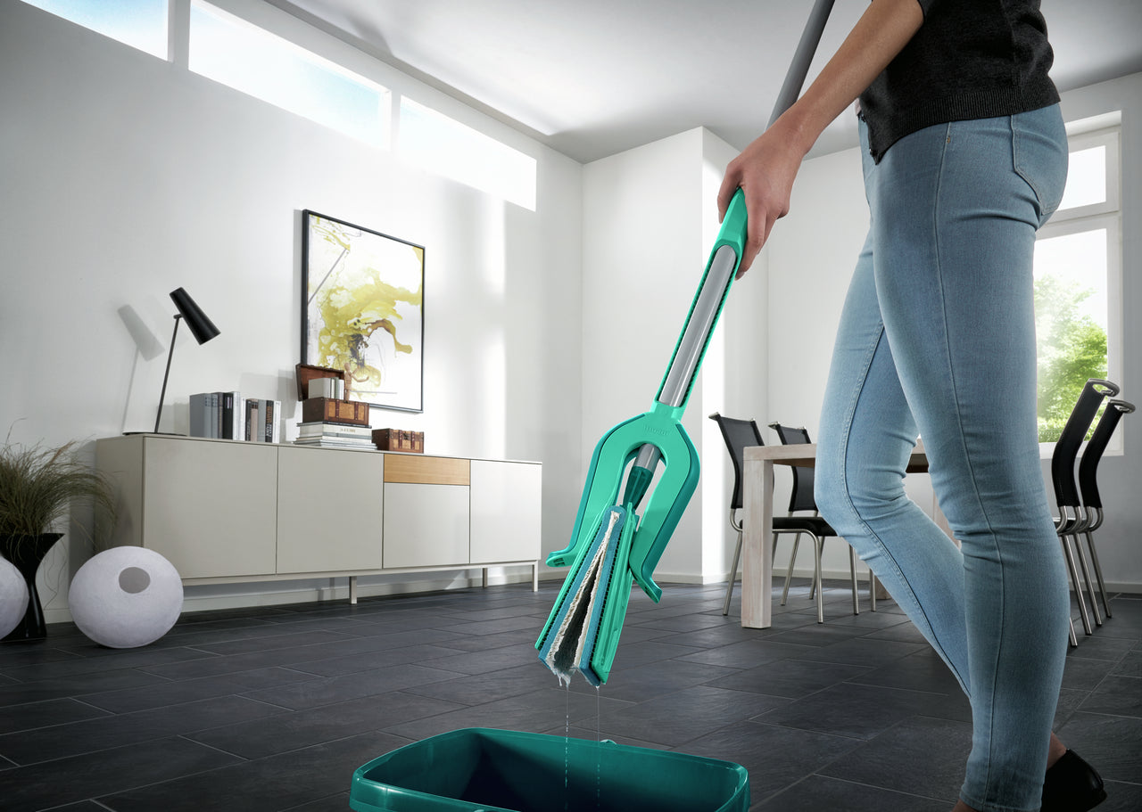 Leifheit picobello vloerwisser m - 33 cm met telescoopsteel micro duo