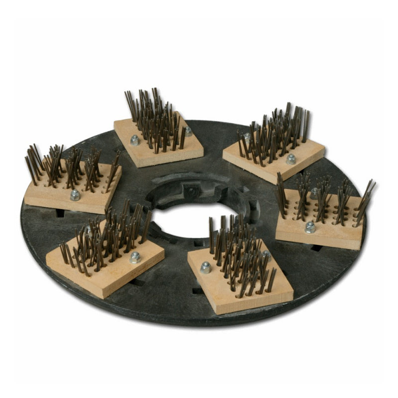 Aandrijfplaat stalen borstel 6E voor Woodboy