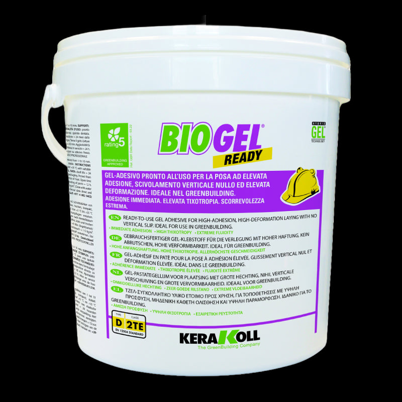 Kerakoll tegellijm Biogel Ready 17 kg (kant en klaar)