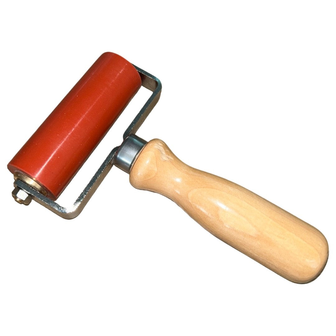 Aandrukrol siliconen 90mm