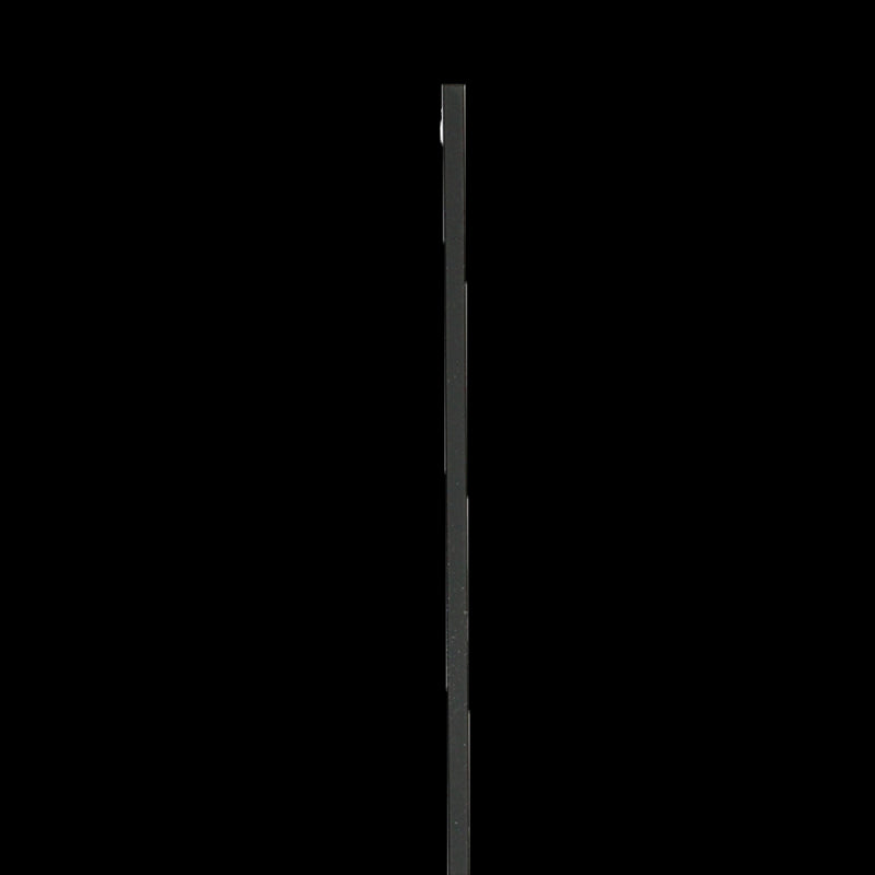 PVC Bies 2,3 x 5 mm x 100 cm zwart