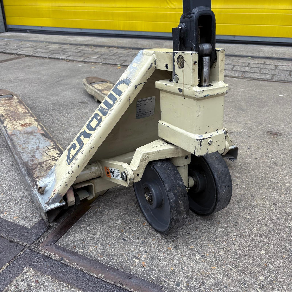 Palletwagen Crown 2000 kg nr 1, gebruikt, bouwjaar 1995