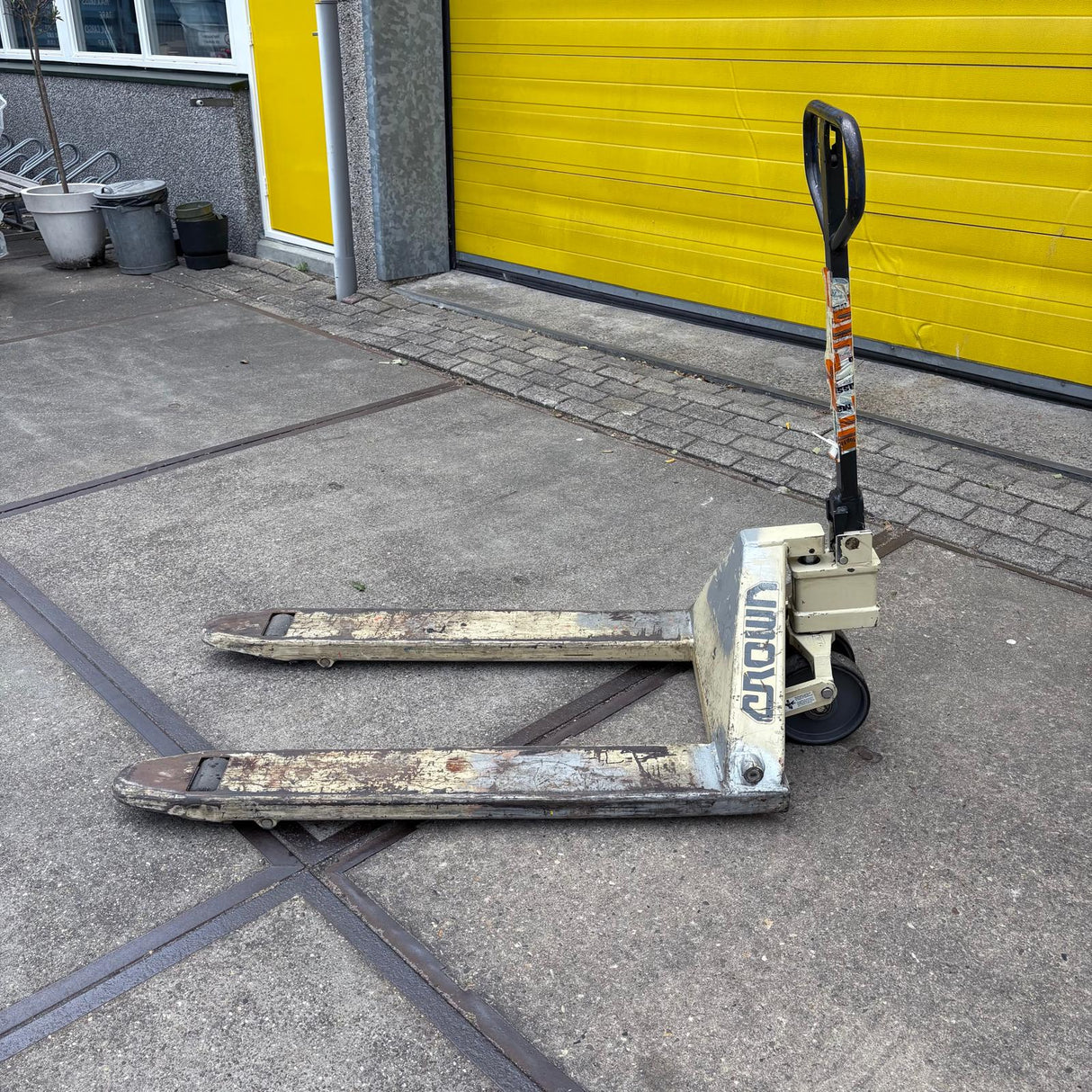 Palletwagen Crown 2000 kg nr 1, gebruikt, bouwjaar 1995