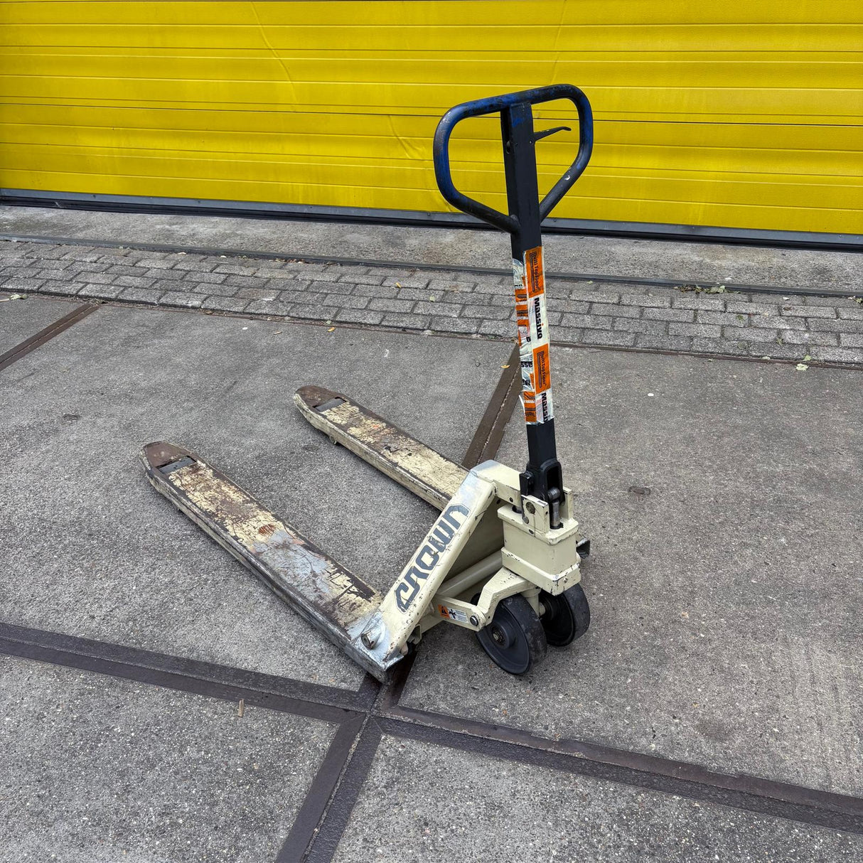 Palletwagen Crown 2000 kg nr 1, gebruikt, bouwjaar 1995