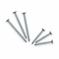 6.0 x 100 mm. Spaanplaatschroef platkop verzinkt kruiskop (pozidrive) 100 stuks