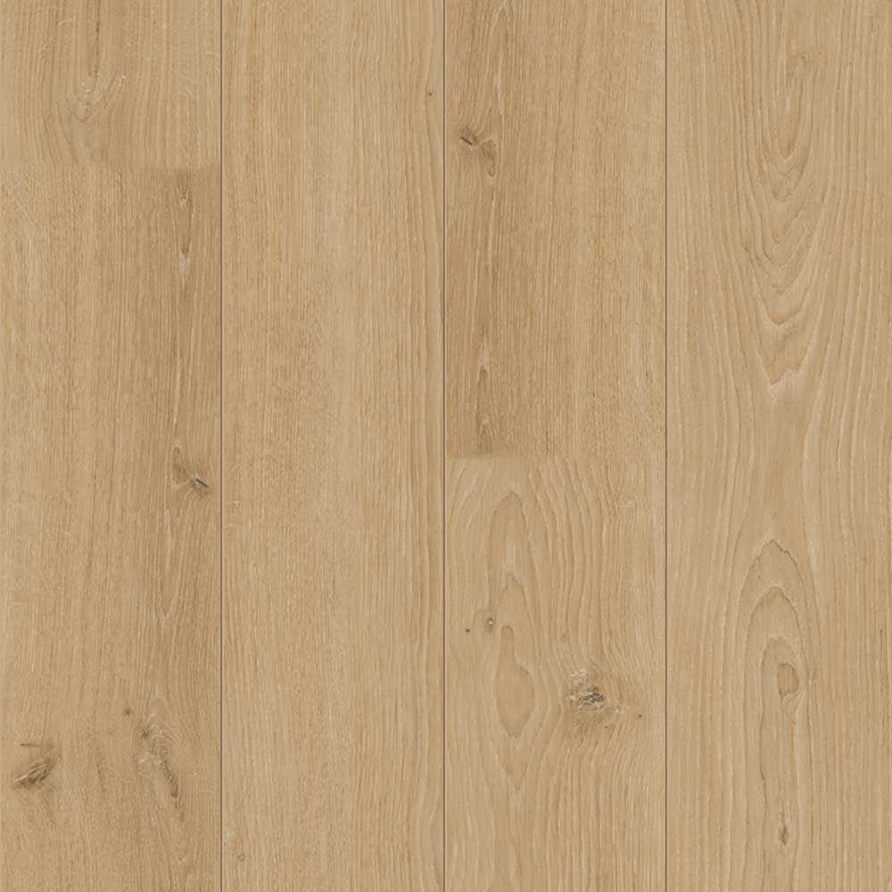 Douwes Dekker Brede plank Kamille, eiken naturel geborsteld met velling