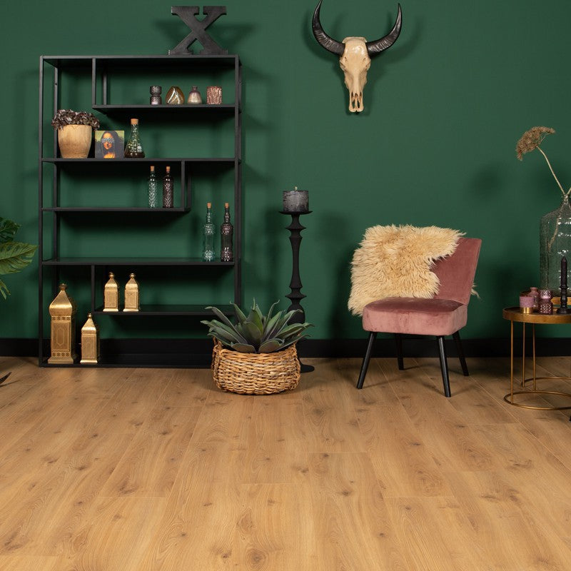 Douwes Dekker Brede plank Peterselie, eiken geolied met velling