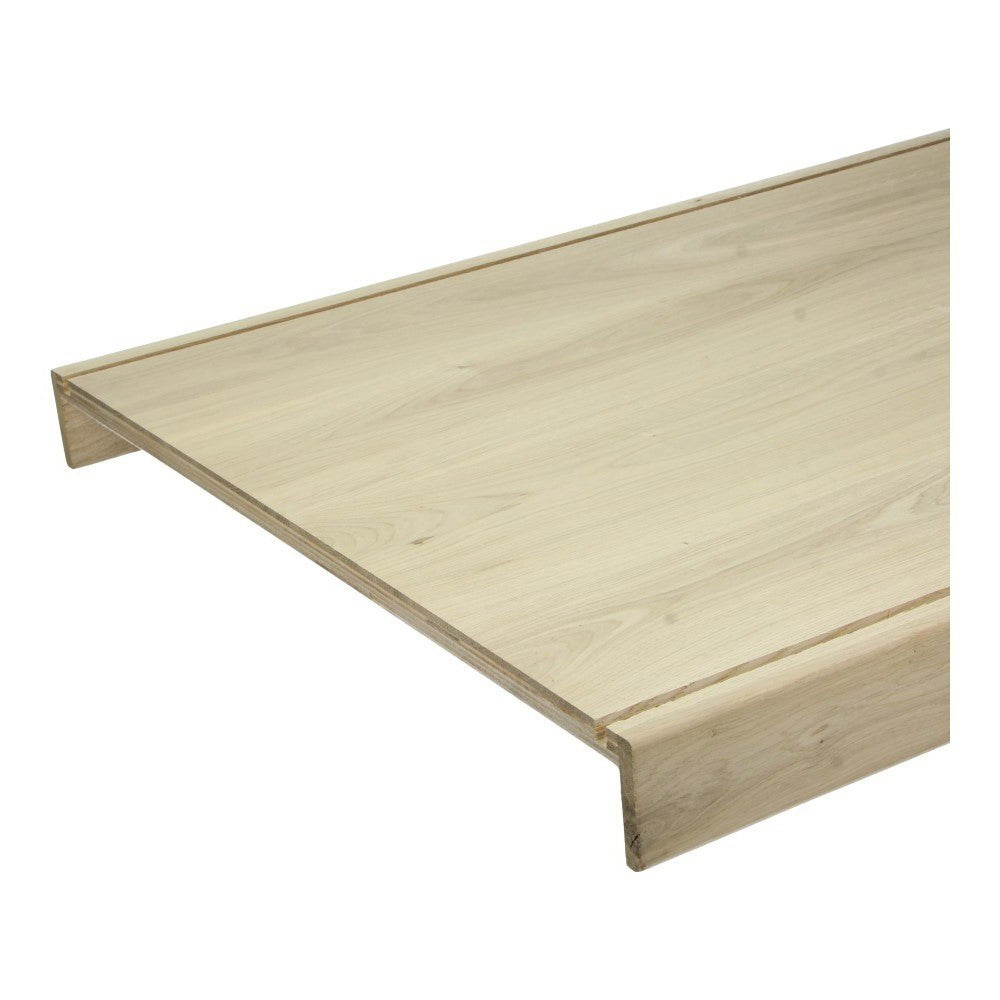 Traptreden Eur. Eiken Rustiek 1380x570x60 mm met uitsparing (2x trapneus)