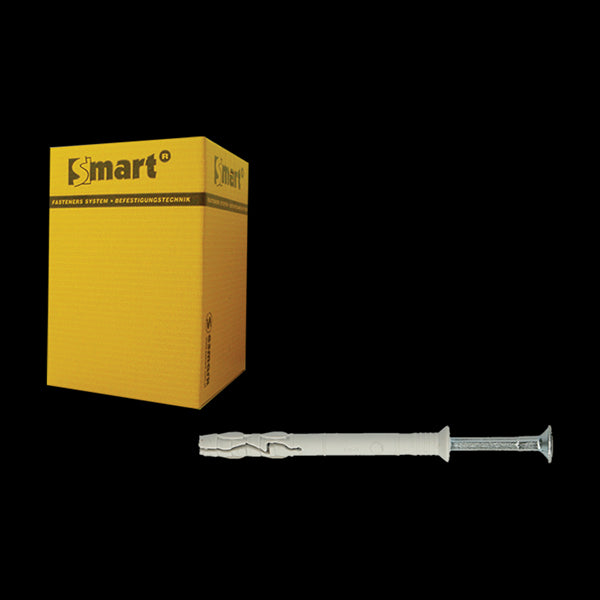 Nagel-/slagplug Ø6x80 VK boord gemonteerd - 200 stuks