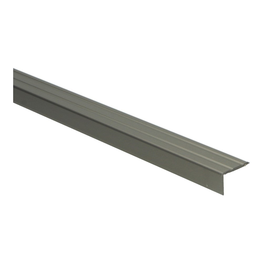 Hoeklijnprofiel zelfklevend 17 mm RVS geborsteld, 300 cm lang