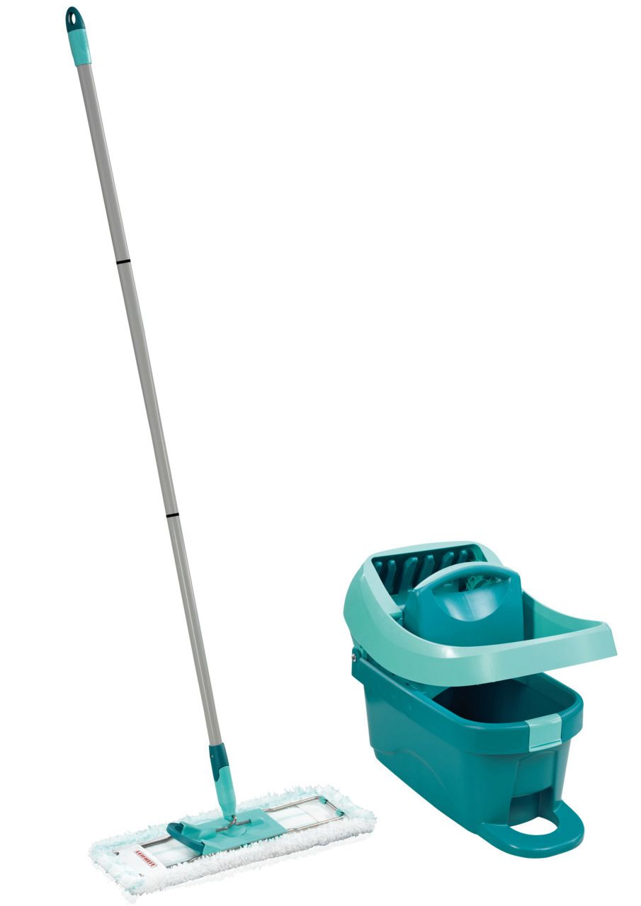 Leifheit profi vloerwisser xl - 42 cm compleet systeem met wieltjes micro duo