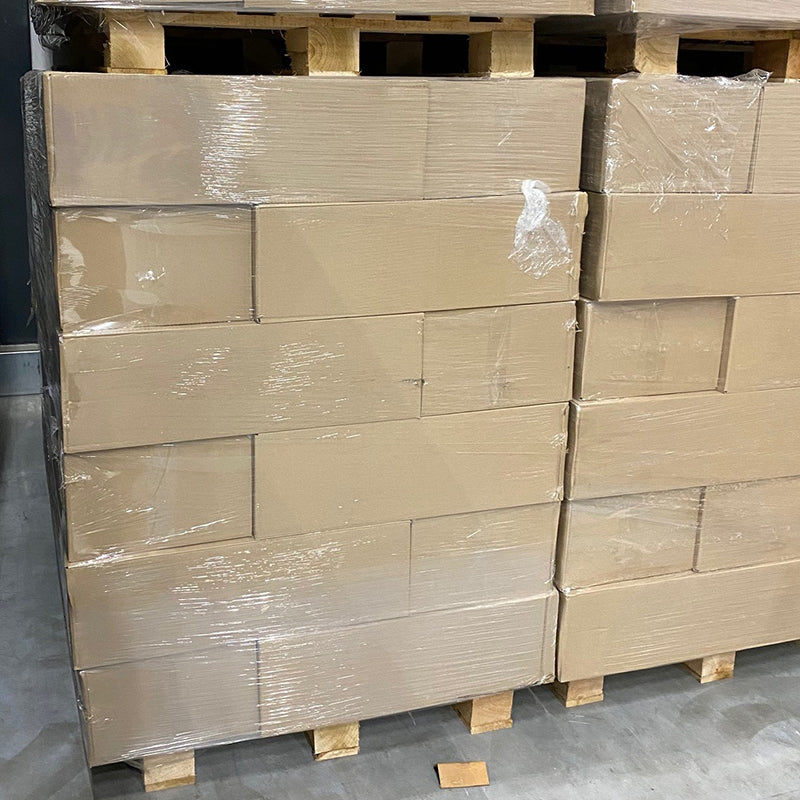 Eiken Mozaïek rustiek 8*160*160 mm op mat, onbehandeld (4.92 m2 per doos)