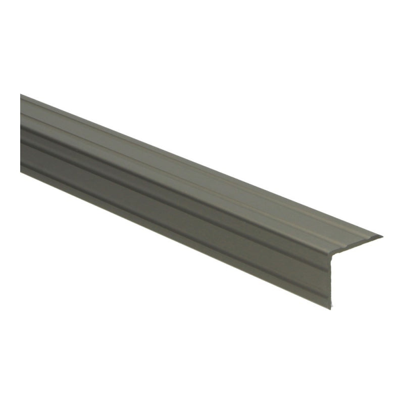 Duo-hoeklijnprofiel zelfklevend 24,5 x 30 mm RVS, 100 cm lang