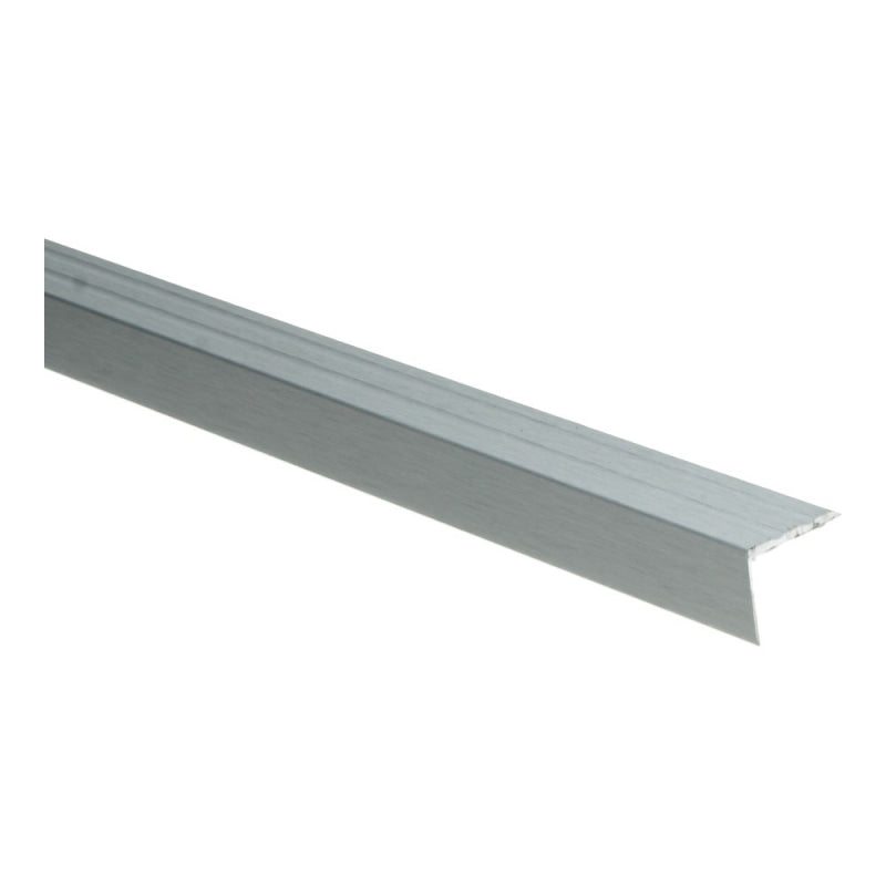 Hoeklijnprofiel zelfklevend 20 mm zilver geborsteld, 100cm lang