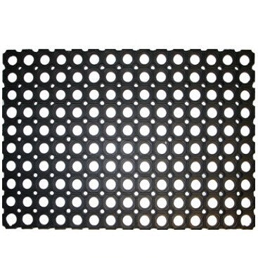 VOS buitenmat, zwarte rubberring deurmat, 60 x 80cm