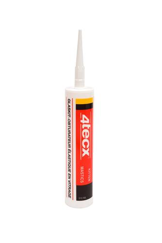 4Tecx Windowseal Plus glaskit WIT 310ml