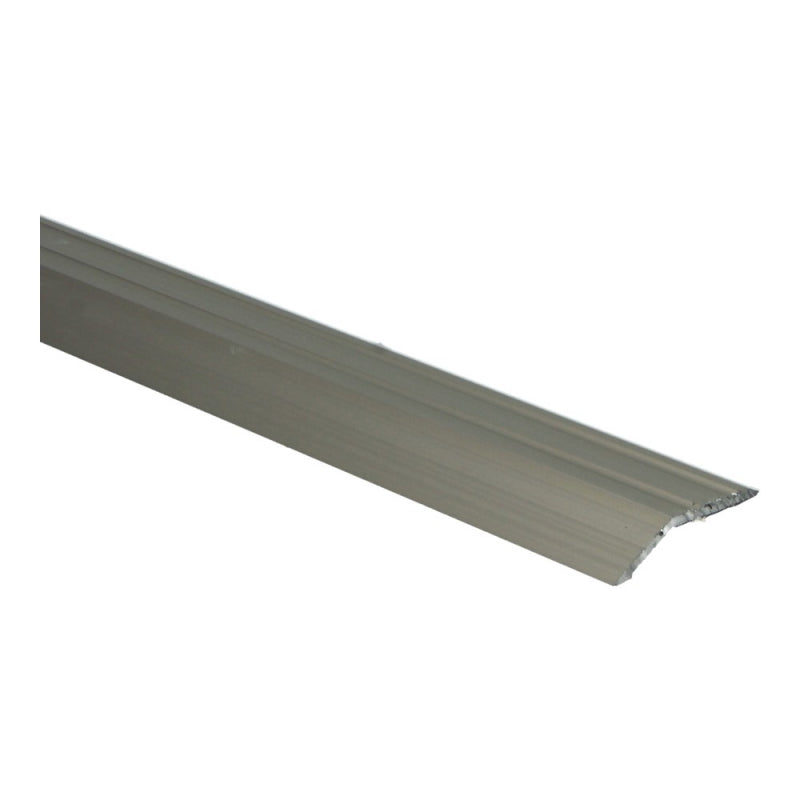 Overgangsprofiel zelfklevend 8 mm alu RVS, 100 cm lang