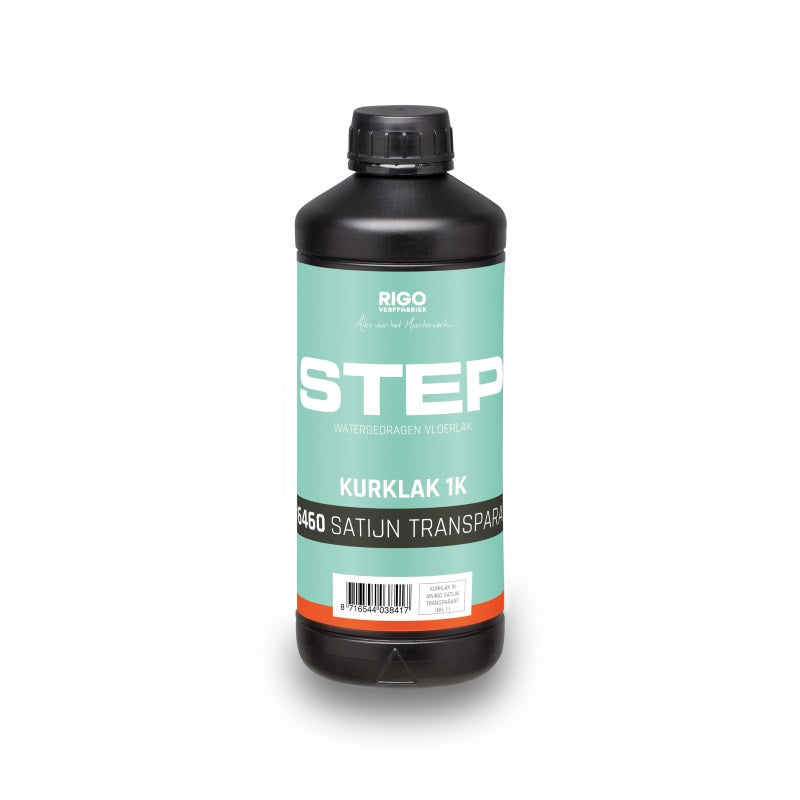 STEP Kurklak 1K 6460 satijn transparant 1 Liter