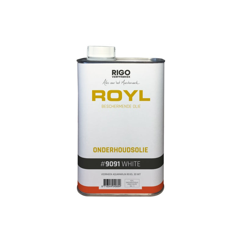 ROYL Onderhoudsolie Wit 9091 1 Liter