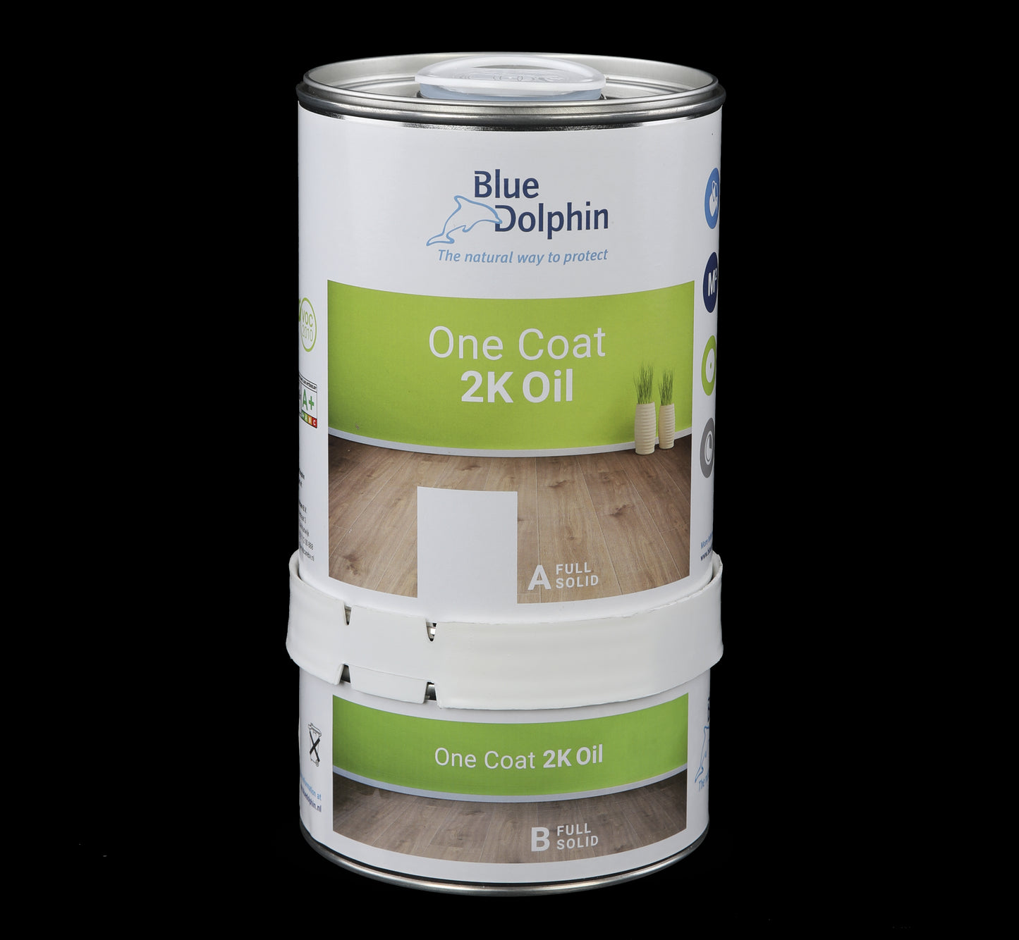 Blue Dolphin One Coat 2K Oil Super White