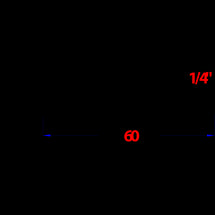 Magnetische bitshouder (1/4") CRV 60 mm (2 stuks)