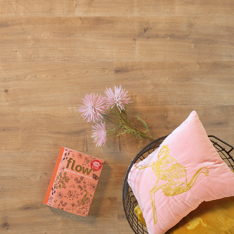 Douwes Dekker Spontaan Plank Saffraan, landelijk bruin eiken zonder velling