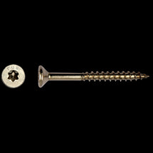 6.0 x 80 mm. RVS A2 Spaanplaatschroef platkop Torx 200 stuks