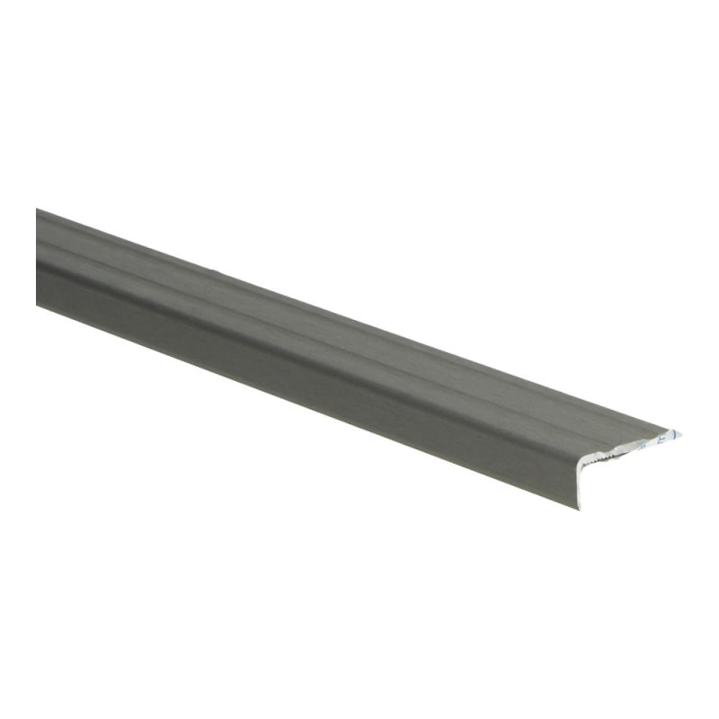 Hoeklijnprofiel zelfklevend 10 mm RVS geborsteld, 100cm lang