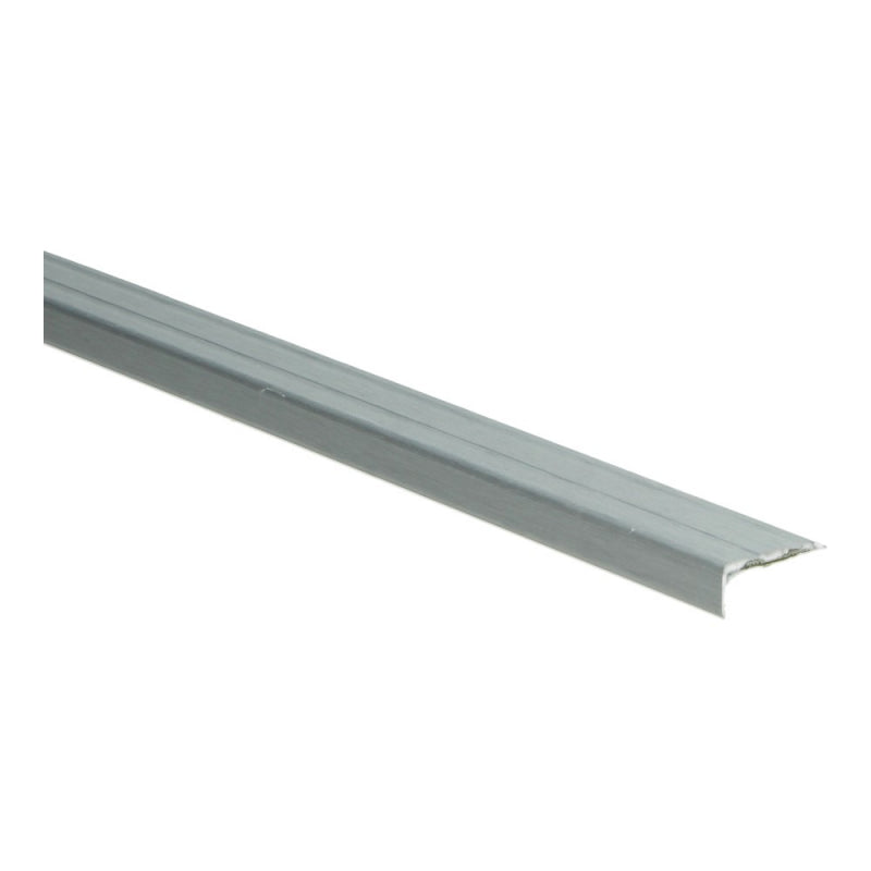 Hoeklijnprofiel zelfklevend 10 mm zilver geborsteld, 100cm lang