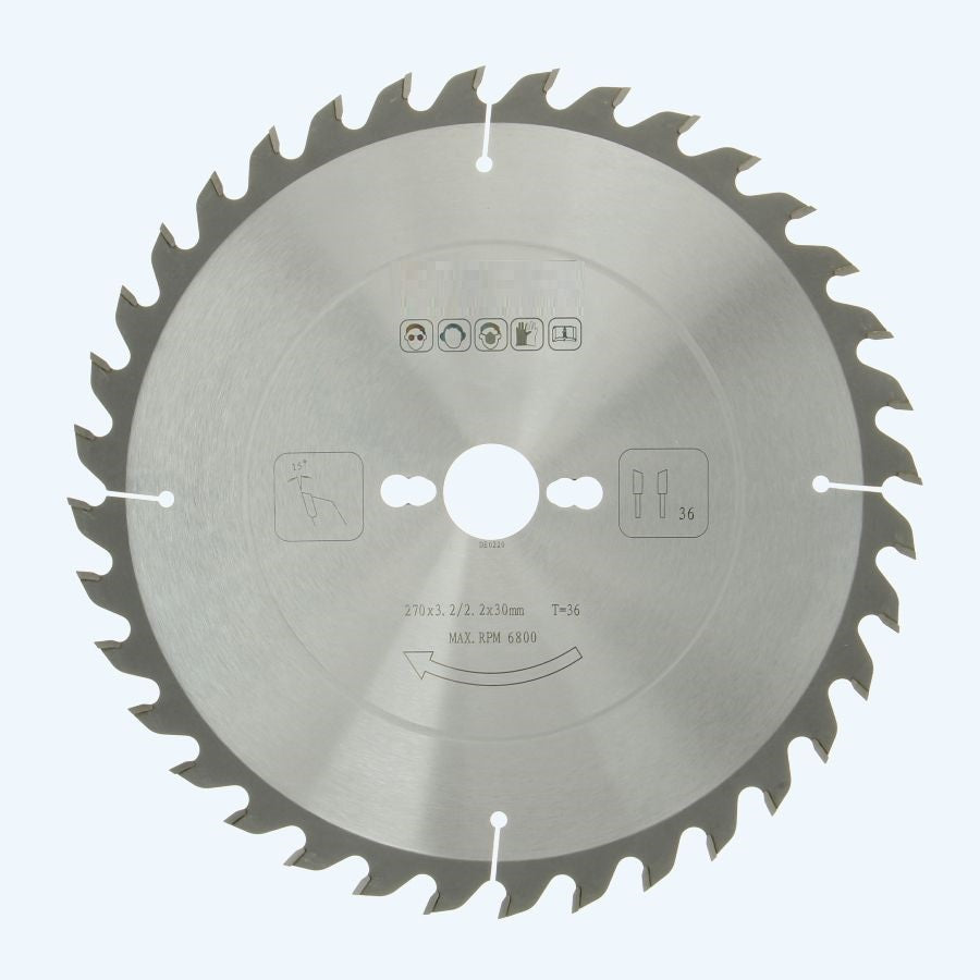 Zaagblad PROF 270 x 30 mm T36 (hout)