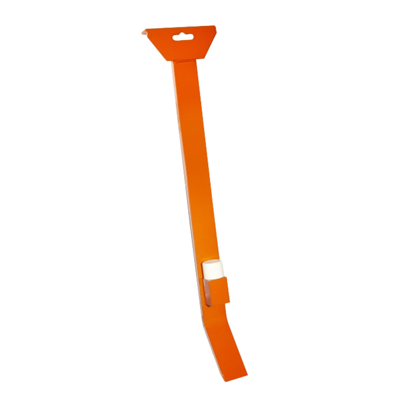 Aanslagijzer / Hielijzer professioneel zwaar (oranje)
