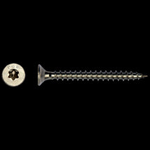 4.0 x 50 mm. RVS A2 Spaanplaatschroef platkop Torx 200 stuks