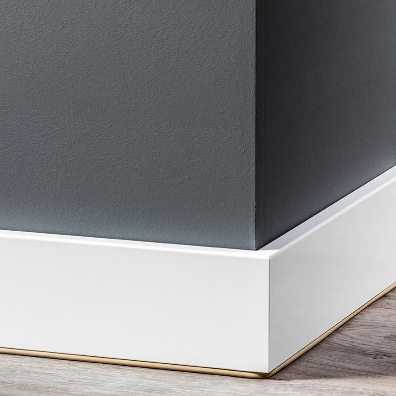 Contactgeluidreducerende strip lichtbruin 25 mtr