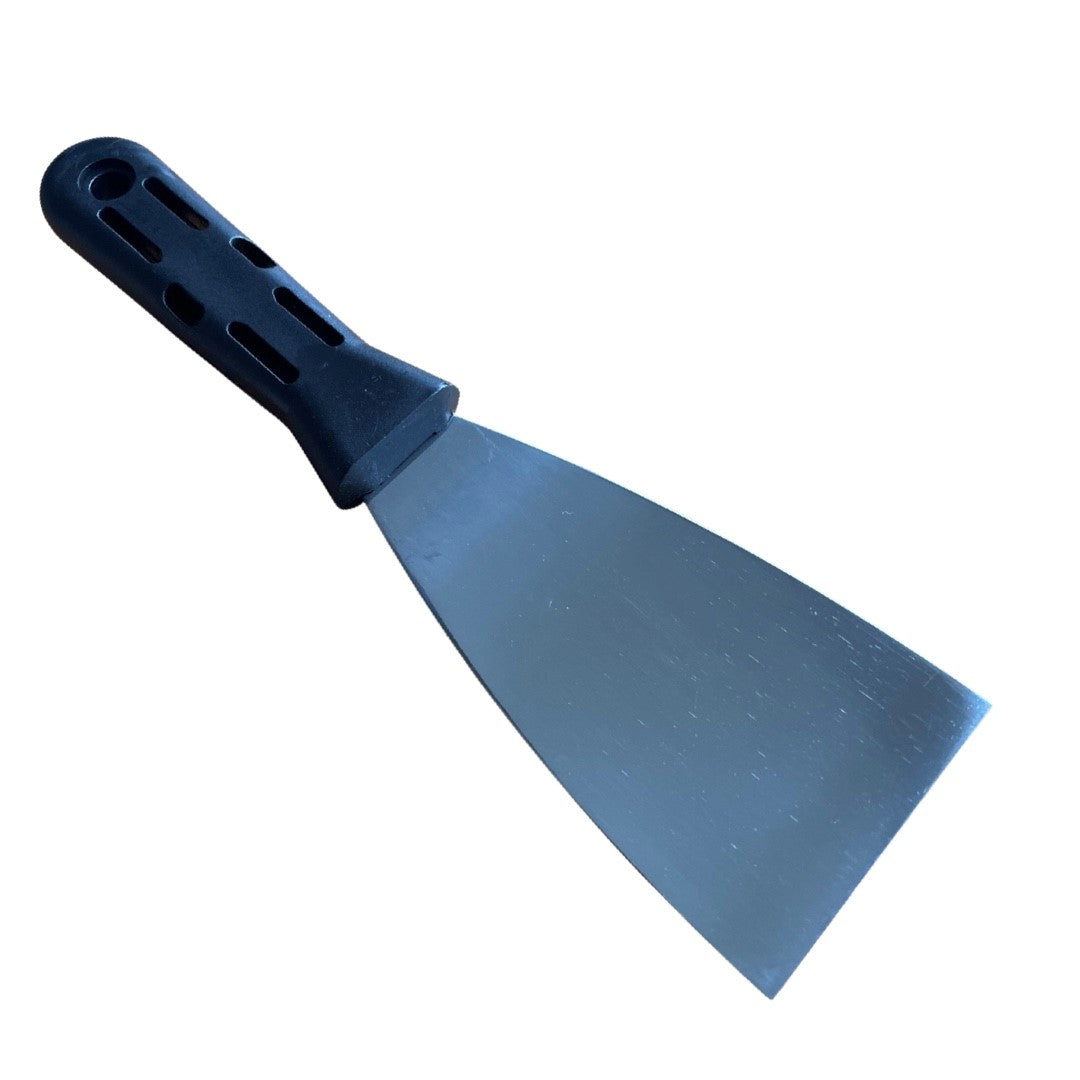 Plamuurmes RVS met kunststof handvat 60mm