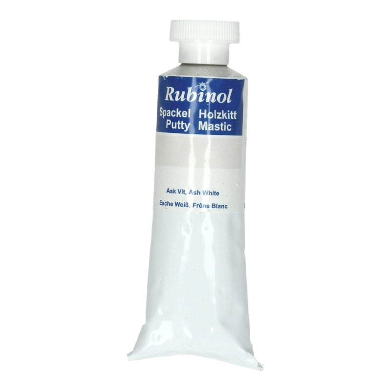 Vloeibaar hout Rubinol Putty essen wit 100 gr.