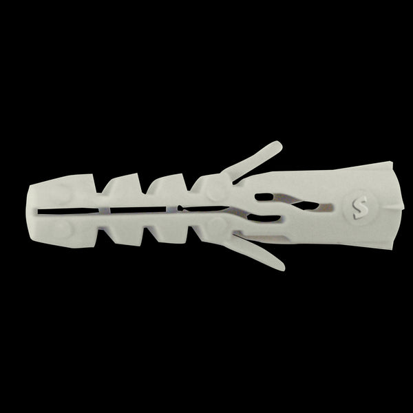 Nylon spreidplug zonder boord SMART Ø6x30 - 100 stuks