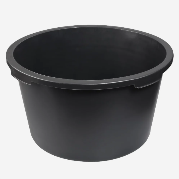 Speciekuip 65 liter zwart | Middelmaat speciekuip