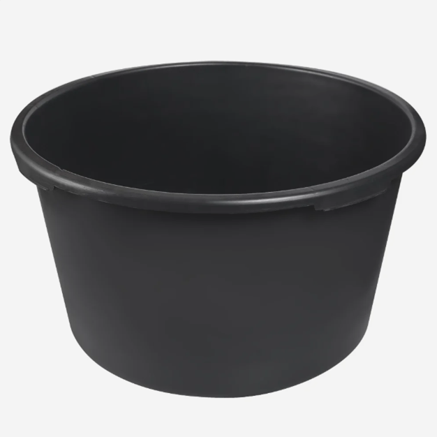 Speciekuip 90 liter zwart | Grote speciekuip