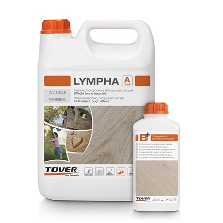 TOVER LYMPHA Water gedragen 2 â€“ componenten lak 5 L.