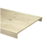 Traptreden Eur. Eiken Rustiek 1380x570x60 mm (2x trapneus)