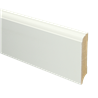 MDF Eigentijdse plint 70x12 wit voorgel. RAL 9010