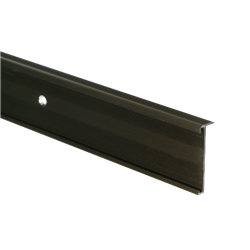 Trapneusprofiel 14 x 43mm Brons 1,5m, per stuk